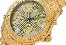 JBW Jet Setter Men's 234 Diamonds Gold
