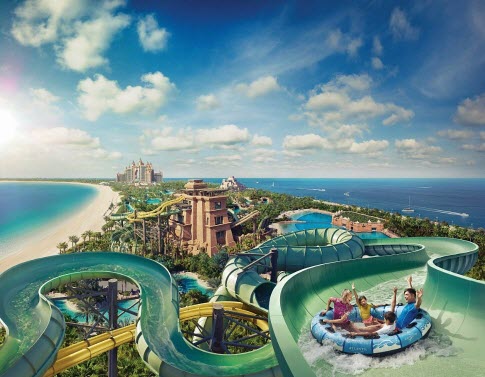 Aquaventure Waterpark at Atlantis the Palm