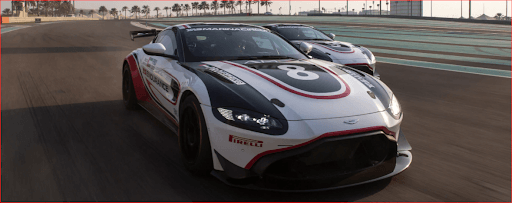 السيارة Aston martin gt4